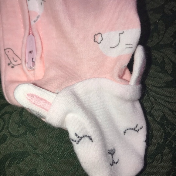 NWT TWINS 1st Easter sleeper bib cap carters 6-9 m - Picture 10 of 10